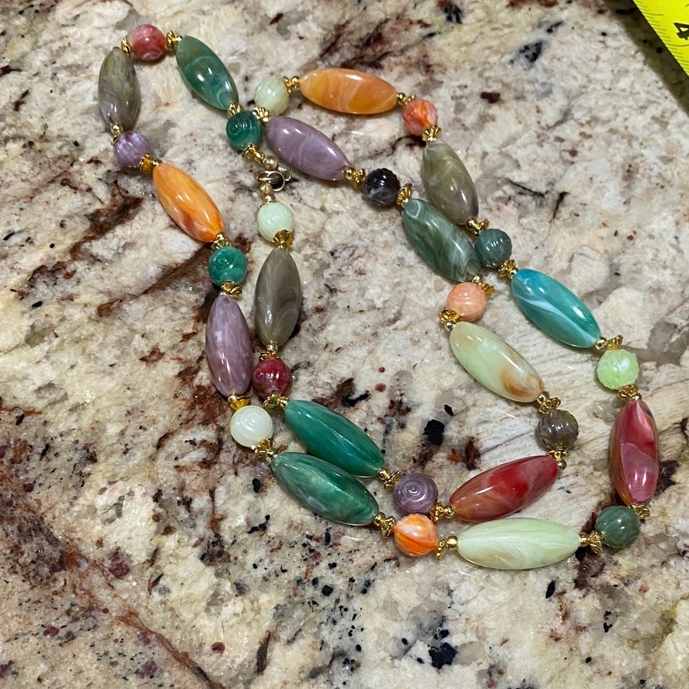 Vintage Beaded Necklace